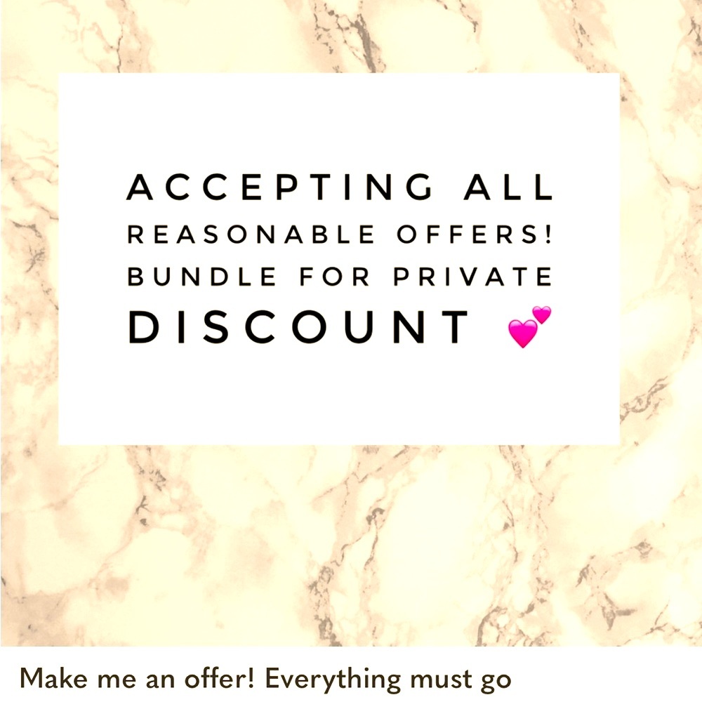 BIG SALE!!!EVERYTHING MUST GO! ALL REASONABLE OFFERS CONSIDERED!